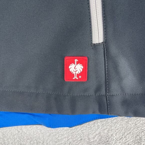 Engelbert Strauss Vest Womens Small Blue Fleece Lined Mock Neck Full Zip - Picture 5 of 13